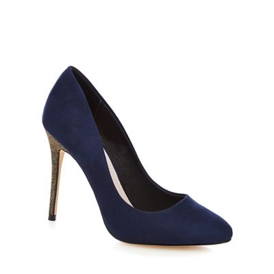 Navy 'Candice' high court shoes
